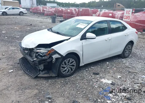 2018 Toyota Corolla Le из США, поврежденный, VIN 2T1BURHE5JC045749